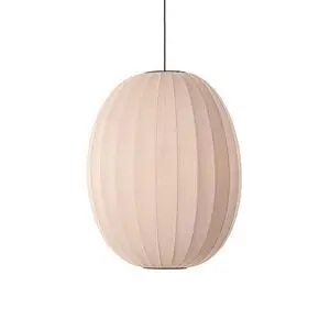 Made By Hand  - Knit-Wit 65 High Oval Pendant - Sand Stone